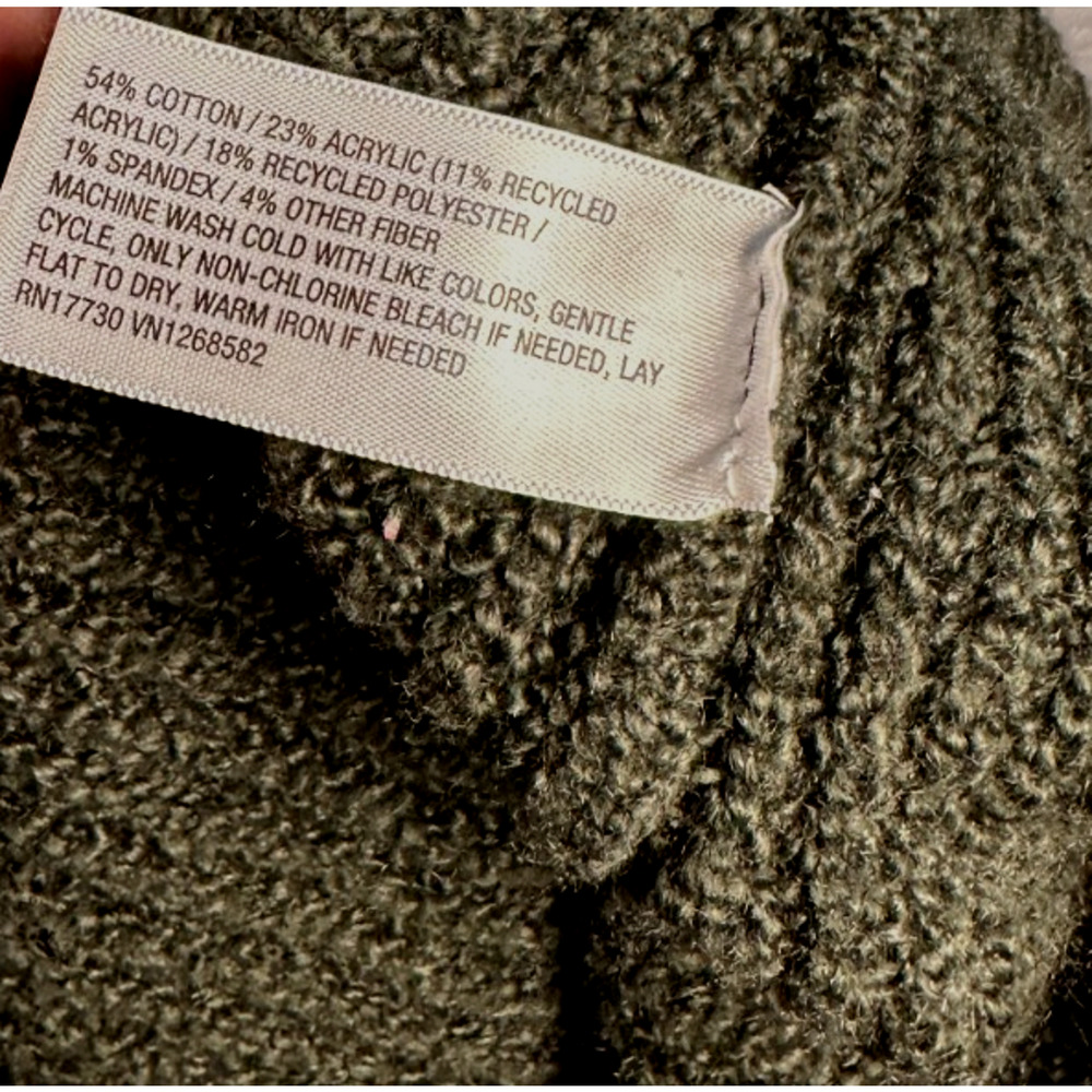 Universal Thread Forest Green Soft Ribbed Sweater… - image 5